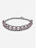 American Diamond Gunmetal Plated Wraparound Bracelet