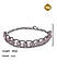 American Diamond Gunmetal Plated Wraparound Bracelet