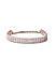 American Diamond Rose Gold Plated Wraparound Bracelet