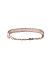 American Diamond Rose Gold Plated Wraparound Bracelet