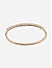 American Diamond Rose Gold Plated Bangle-Style Bracelet