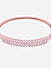 American Diamond Rose Gold Plated Bangle-Style Bracelet