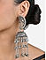 FIDA Attractive Silver Oxidised Ghunghroo Jhmkas For Women