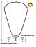 American Diamond Rose Gold Plated Mangalsutra Set