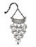 Fida Ethnic Silver Plated waterfall Choker Necklace For Women