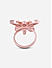 American Diamond Rose Gold Plated Butterfly Cocktail Ring