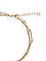 ToniQ Stylish Gold Plated Butterfly & Pearl Detail 3 Layered Necklace for Women