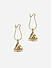 White Pearls Gold Plated Small Jhumka Earring