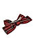 Toniq Red Holiday Plaid Barette Hair Clips For Women