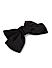 Toniq Bianca Black Satin Barette Bow Hair Clip For Women