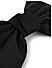 Toniq Bianca Black Satin Barette Bow Hair Clip For Women