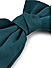 Toniq Bianca Green Satin Barette Bow Hair Clip For Women