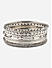 Fida Ethnic Traditional Set Of 10 Classic Silver Bangle Set For Women