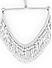 White Seed Beaded Pearl Choker Necklace