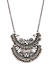 Ghungroo Silver Plated Oxidised Layered Necklace