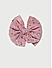 Pink Star Glitter Bow French Barette 