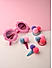 Toniq Kids Pretty bom bom Hair Clip and Sunglass set For Vacation