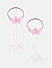 ToniQ Kids Set of 2 Baby Pink Pretty Butterflies Hairclip for Girls