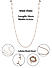 ToniQ Stylish Gold & Pearl Multiuse Mask & Sunglass Chain