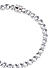 Fida Luxurious Silver Plated American Diamonds Studded Magnetic Bracelet for Women