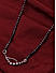 Fida Ethnic Traditional Silver Plated Mangalsutra for Women