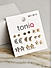 Toniq Gold Plated Star Moon Set Of 9 Stud Earring Combo For Women