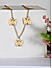 Toniq Gold Plated Butterflies charms Choker Necklace For Women