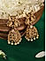 Fida Gold Plated Dancing Goddess Temple Jhumka Earring For Women