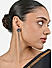 Fida Silver Plated Floral Tassel Drop Earring For Women