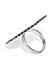 FIDA Ethnic Women Oxidised Silver-Plated Handcratfted Adjustable Finger Ring for women