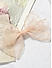 Toniq Audrey Blush Pink Trendy Organza Dotted Party Bow Hair Clip For Women