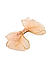 Toniq Audrey Blush Pink Trendy Organza Dotted Party Bow Hair Clip For Women