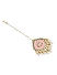 Pastel Pink Kundan Pearls Gold Plated Maang Tikka 