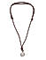 Men Brown and Silver-Toned Necklace