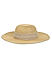 Stylish Beige Printed Scarf Summer Beach Hats For Women