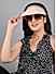 Stylish Pink Straw Sin Visor Hats For Women