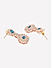 Fida Luxurious Sapphire Blue Floral Wedding Jewellery Set Women