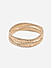 Toniq Fushion Rose Gold Plated Bangles Set of 2 - 2.6