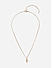 Toniq Gold Plated Fish Charm Necklace for Women