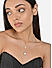 Toniq Silver Silver PlatedGeometric Layered Necklace for Women 