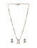 Amavi Stunning AD  Stone Embellished Pendant Set For Women