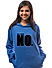 How About No Hoodie-Royal Blue