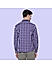 Tyrian Purple Checkered Cotton Shirt