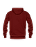 Solid: Maroon Pullover Hoodie