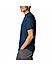 Columbia Men Blue Tech Trail Graphic Tee