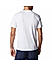 Columbia Men White Zero Rules  Short Sleeve Shirt