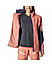 Columbia Women Red Titan Pass 2.0 II Fleece