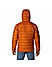 Columbia Men Orange Delta Ridge Down Hooded Jacket