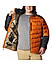 Columbia Men Orange Labyrinth Loop Hooded Jacket