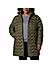 Columbia Women Green Delta Ridge Long Down Jacket